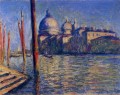 Le Grand Canal et Santa Maria della Salute Claude Monet